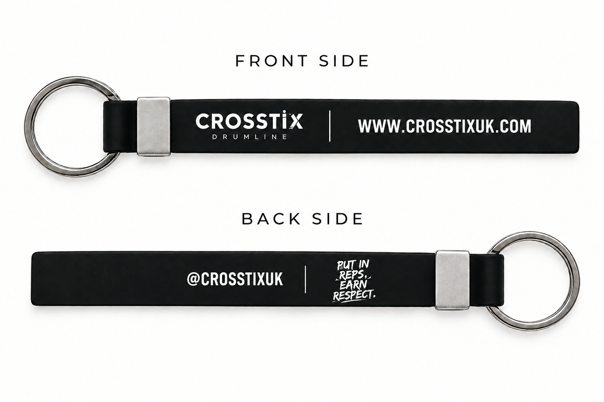 Crosstix Drumline Keyring